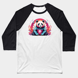 Cute Panda Baseball T-Shirt